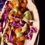 Buffalo Cauliflower Taco