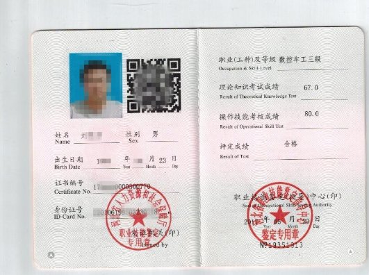 共分五个级别